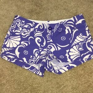 Lilly Pulitzer Walsh short size 00 tide pools